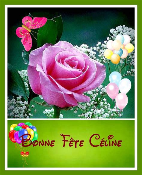 Cartes bonne fête Celine originales et gratuites .